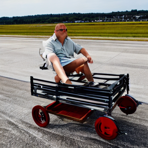 028_A man driving a luggage cart sitting on top of a runway..png